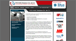 Desktop Screenshot of dydhvac.com